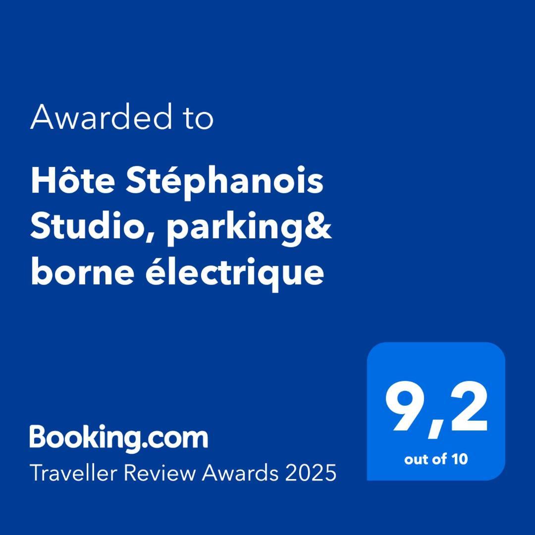 Hote Stephanois Studio, Parking& Borne Electrique Saint-Etienne  Exterior foto